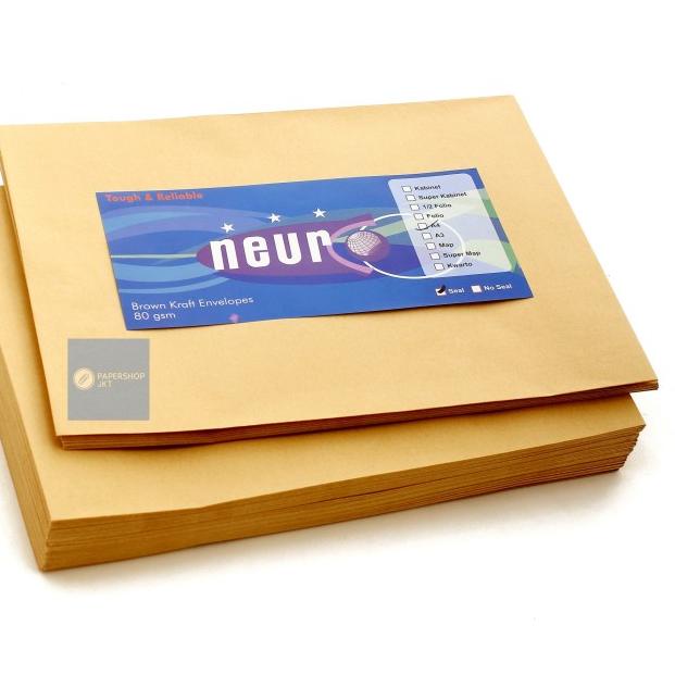 

♕ HOT PROMO!!! Amplop Coklat Ukuran A4 Neuro ( 30 x 22 cm ) SEAL ◙