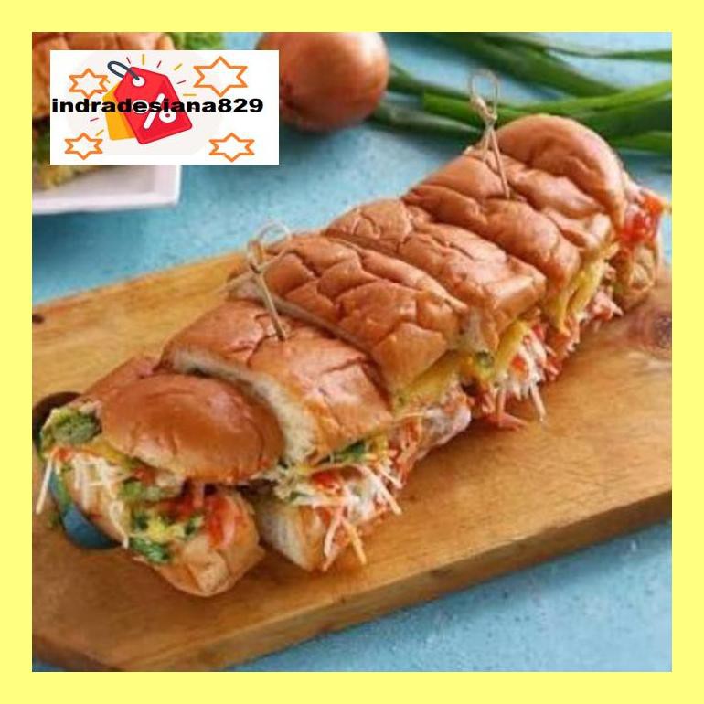 

Sf504Nind Roti John 40Cm Lembut Dan Gurih Isi 5Pcs Ind504Sm