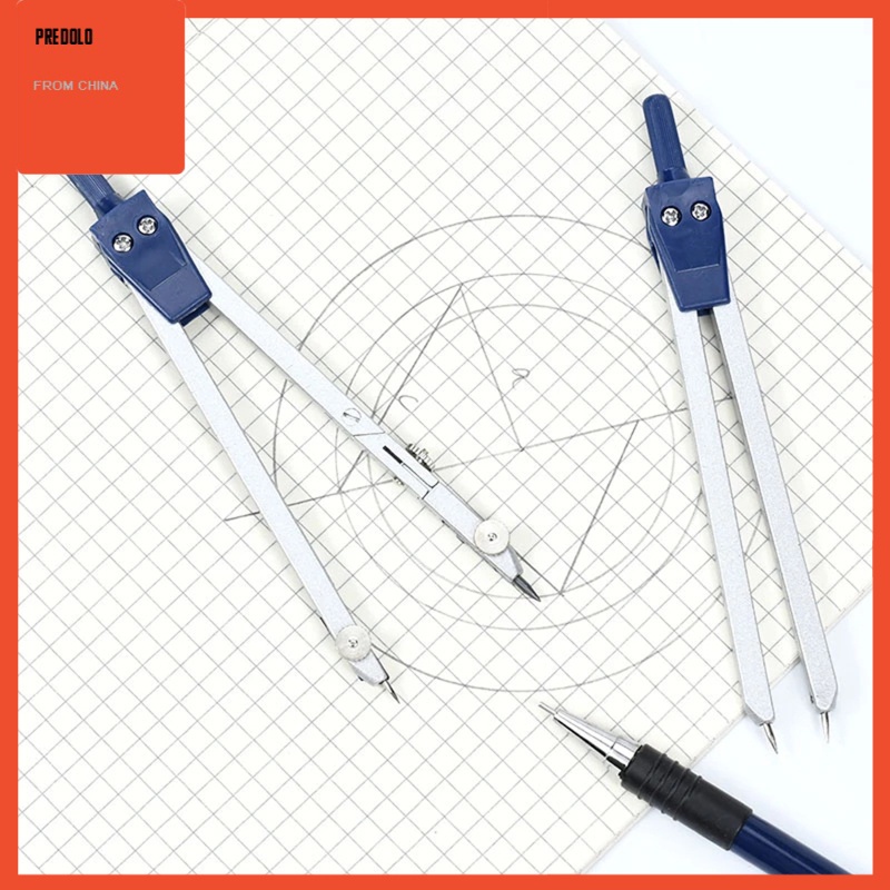 [In Stock] 9x Precision Spring Bow Drawing Compass with Extension Bar Circle Drafting