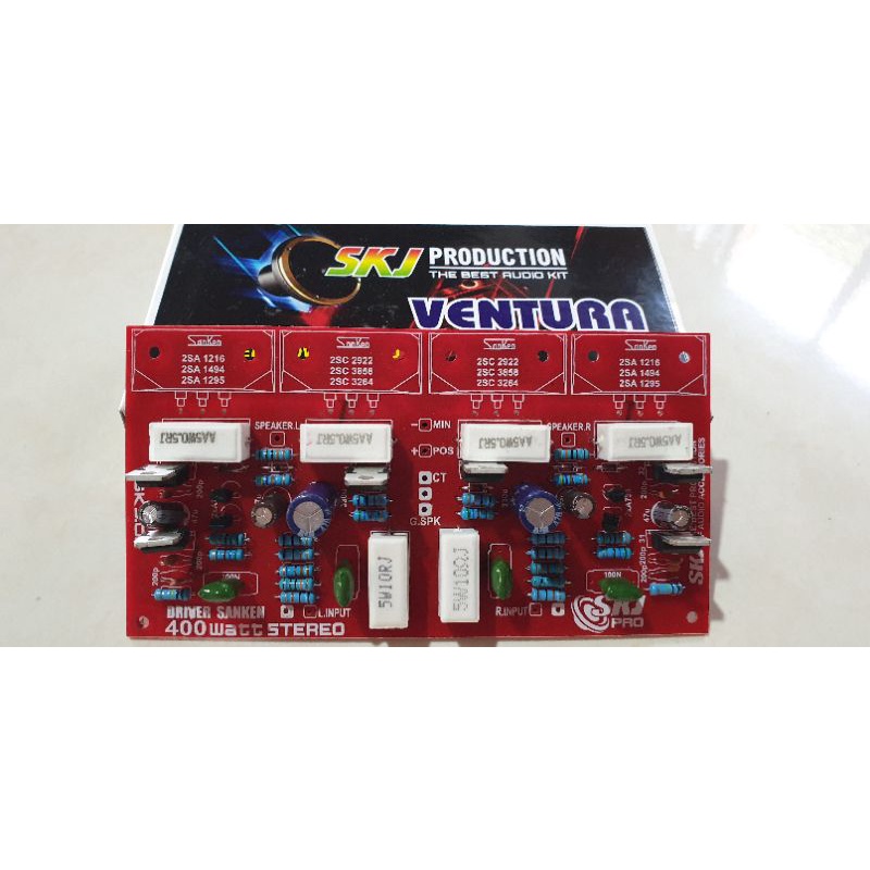 KIT DRIVER  400WATX2 SETEREO TIP 41/42 VENTURA