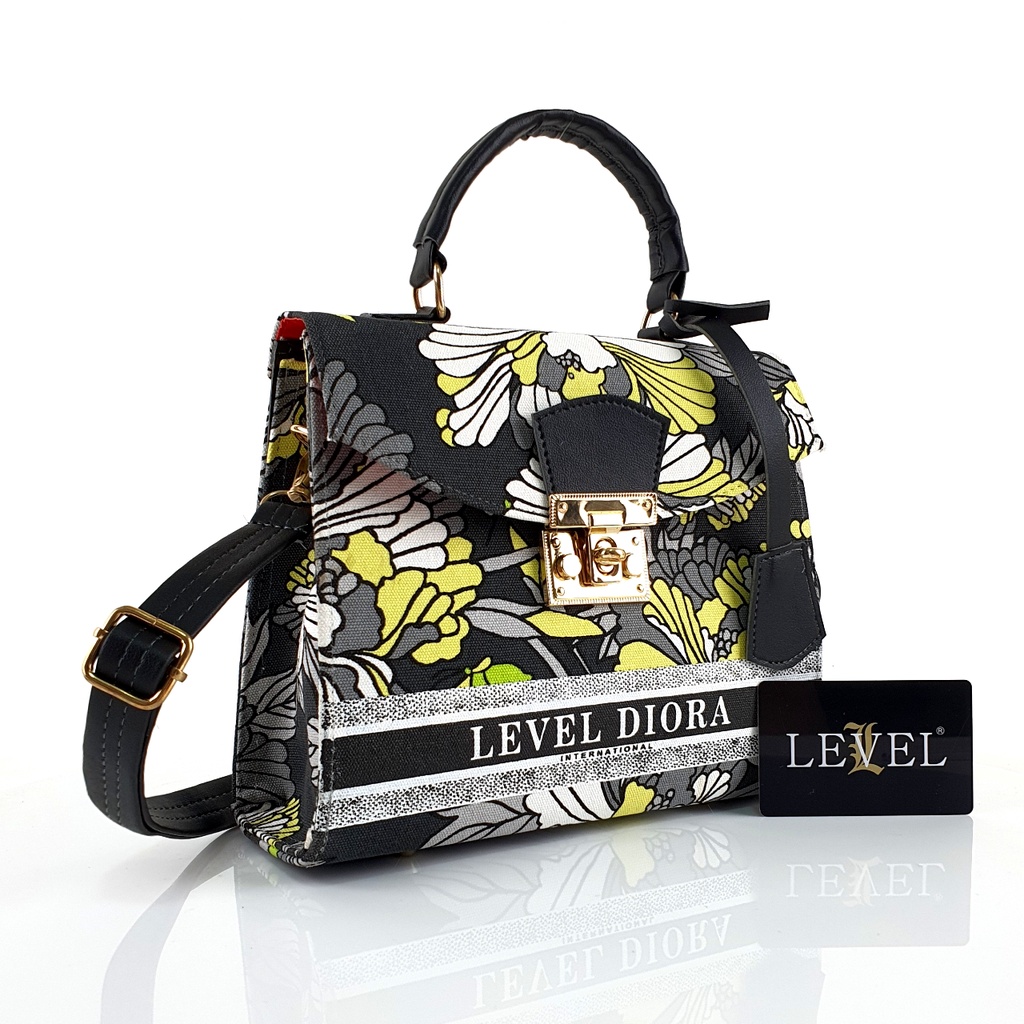 LEVEL QARA TAS SELEMPANG WANITA TAS TRENDY TAS MURAH FASHION  AMORA NEO FIT BAG SLINGBAG