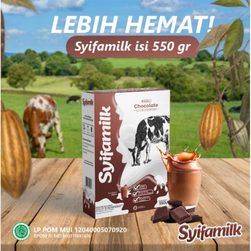 

Syifamilk Susu Diet Original 550 Gram