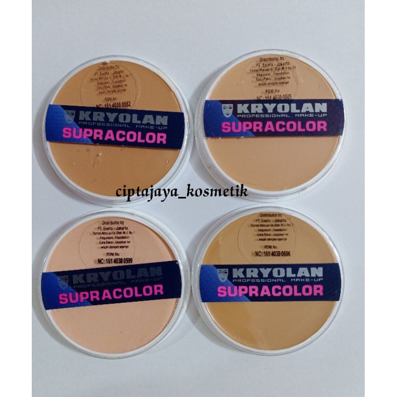 Foundation Supracolor Kryolan 15 ml ASLI germany