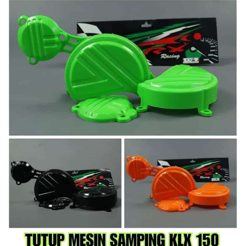 cover blok samping klx D tracker terlaris tutup blok mesin klx 150 D tracker termurah terlaris