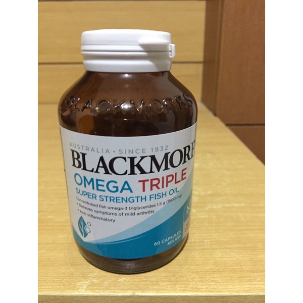 Blackmores omega triple 60 kapsul omega 3 3000mg nyeri sendi