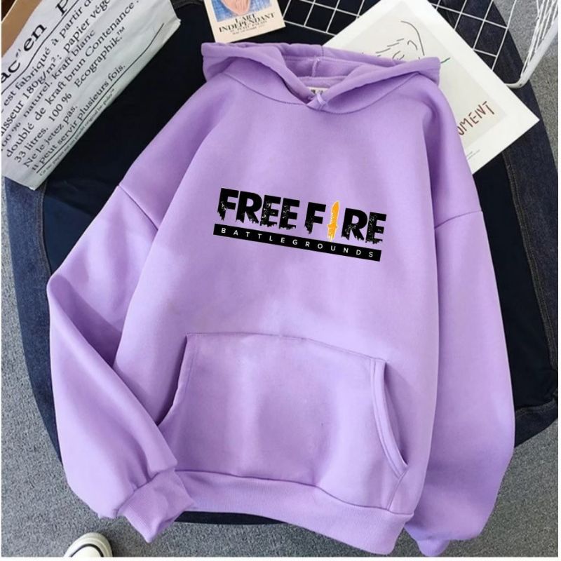 SWEATER ANAK FREE FIRE IMUT 5-12TH MURAH Jaket anak sweater anak pria cowok wanita cewek