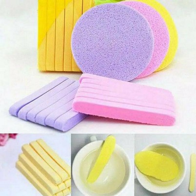 SPONS KENTANG FACIAL / ALAT FACIAL WAJAH  / ALAT FACIAL SALON ISI 12