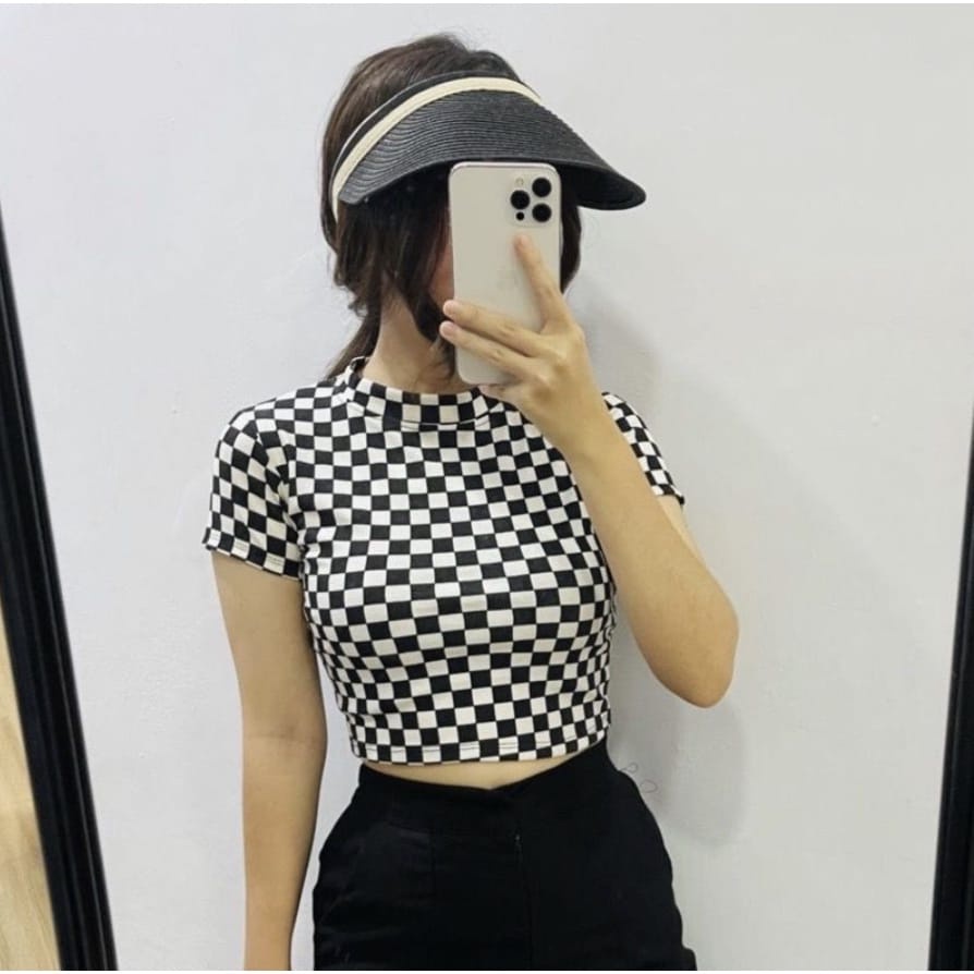 CROP TOP INNER RIB CATUR