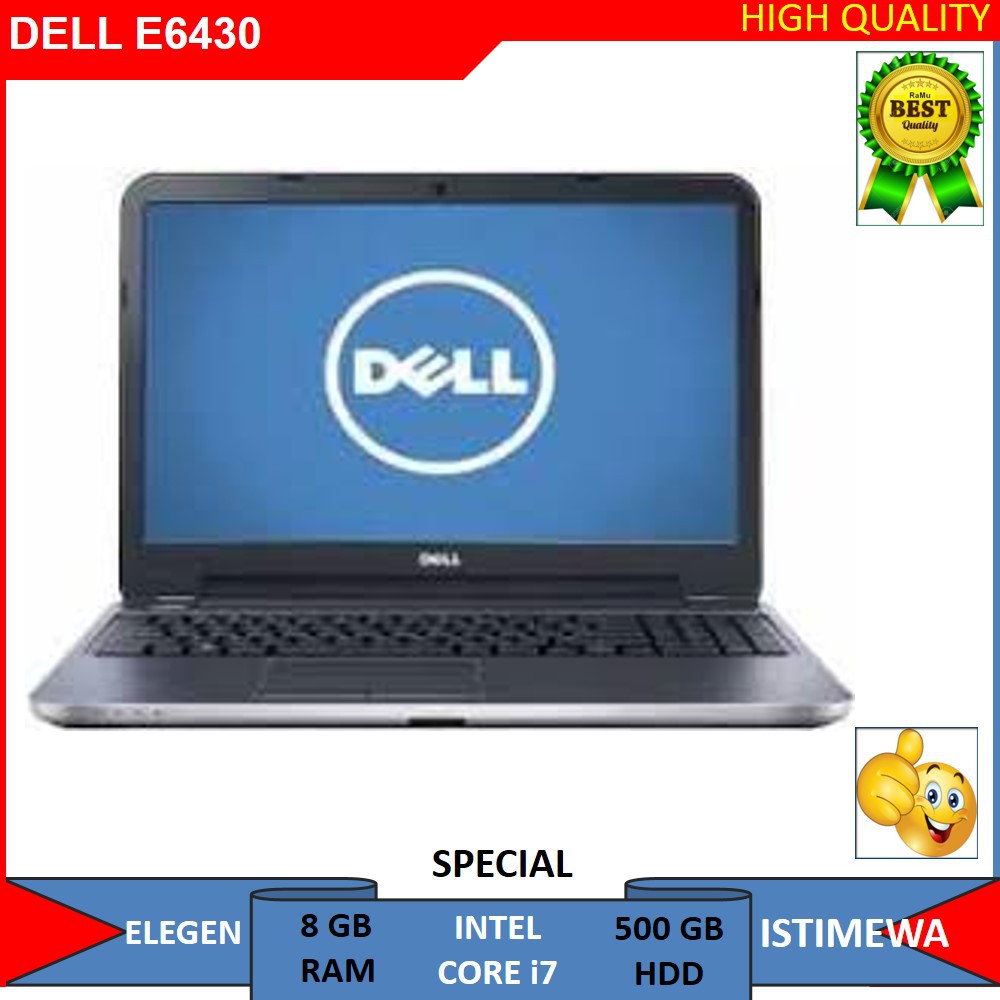LAPTOP DELL E6430 INTEL CORE i7 GAMING DESIGN SPECIAL
