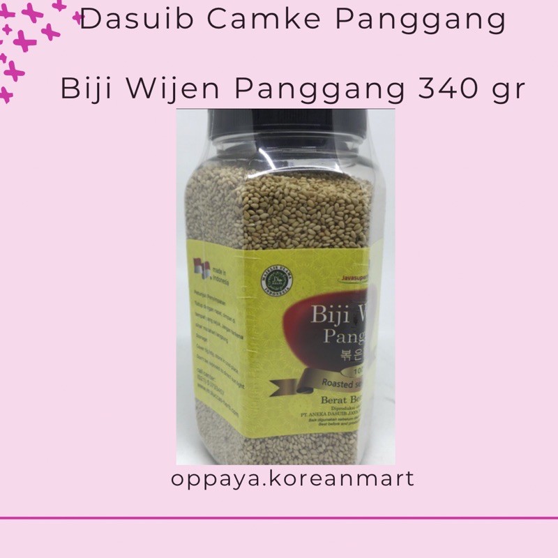 

Dasuib Camke Panggang, Biji Wijen Panggang 340gr