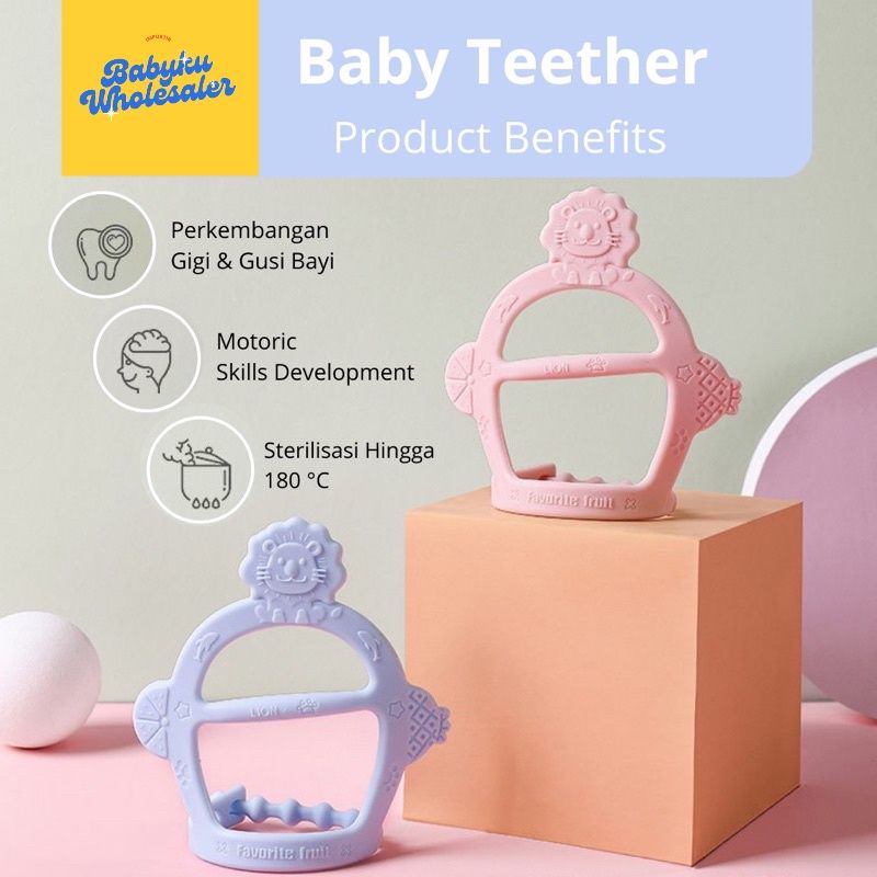 Mainan gigitan bayi tumbuh gigi / baby teether toys