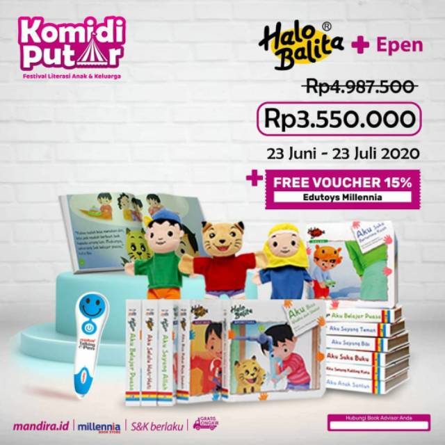 [PROMO KOMIDI PUTAR] Halo Balita + Epen