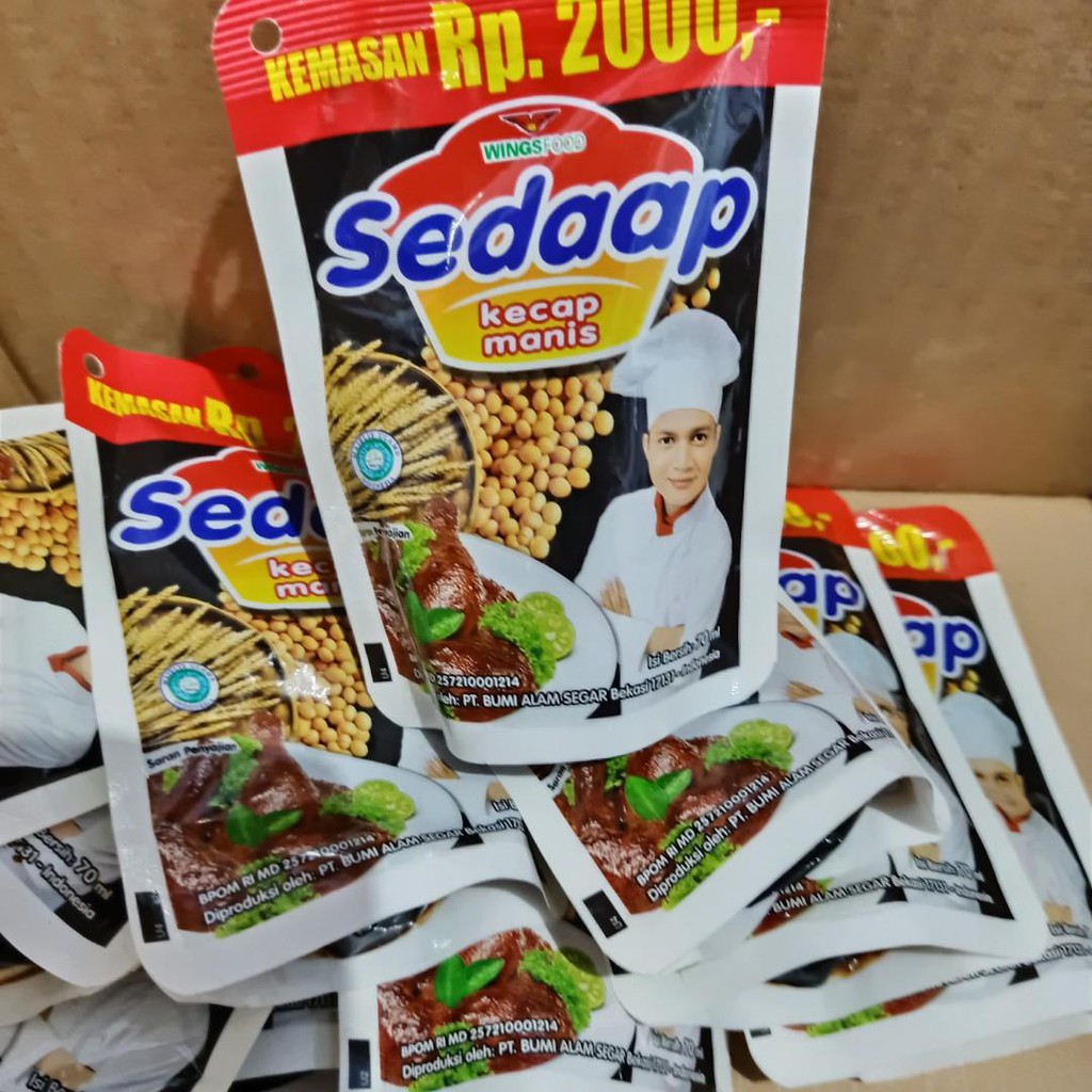 

Kecap Manis Sedaap 63ml Pouch