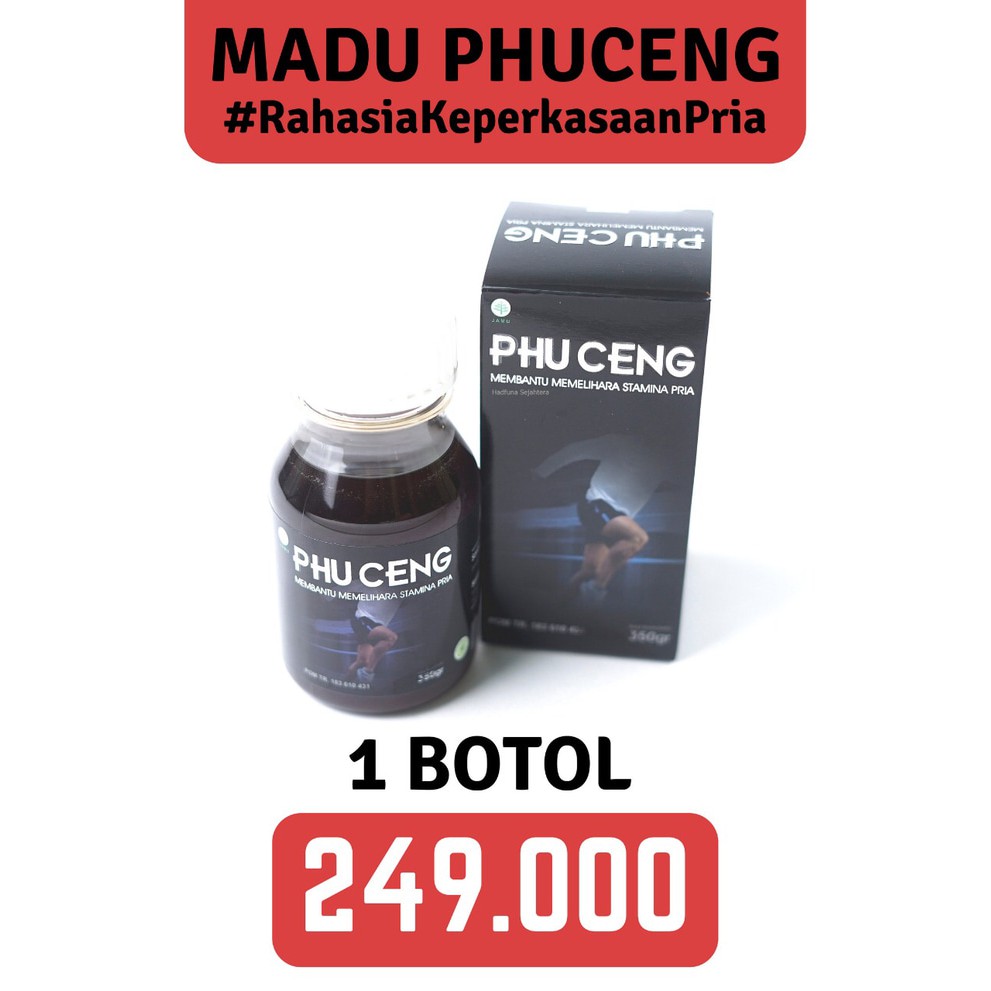 Madu Phuceng - Obat Herbal / Kuat Stamina Pria - Pucheng Asli