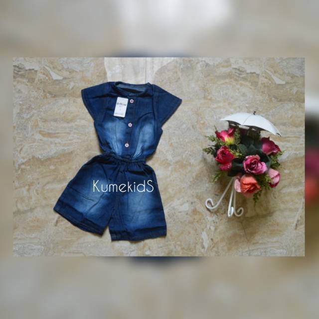 Baju Jumpsuit Anak cewek / setelan anak cewek - 1 sd 5 thn