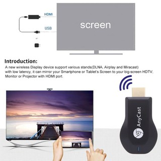 Chromecast Dongle Anycast HDMI Wireless Streaming