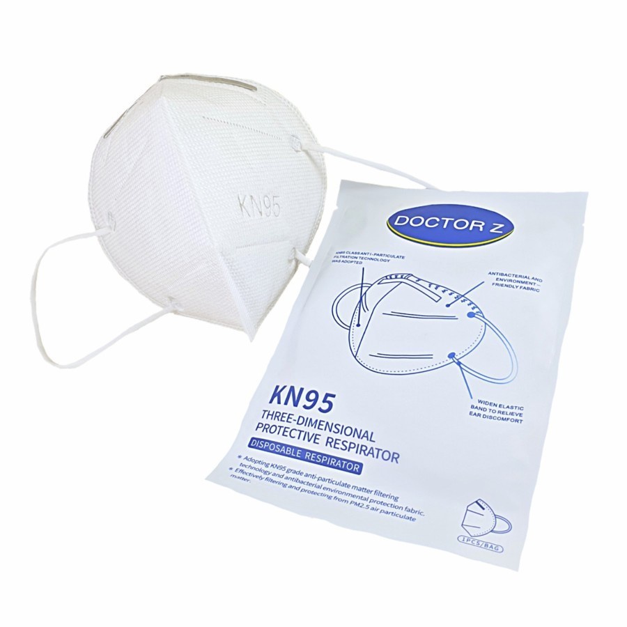 Masker N95 Doctor Z Earloop 4Ply Steril Mask - Skoola