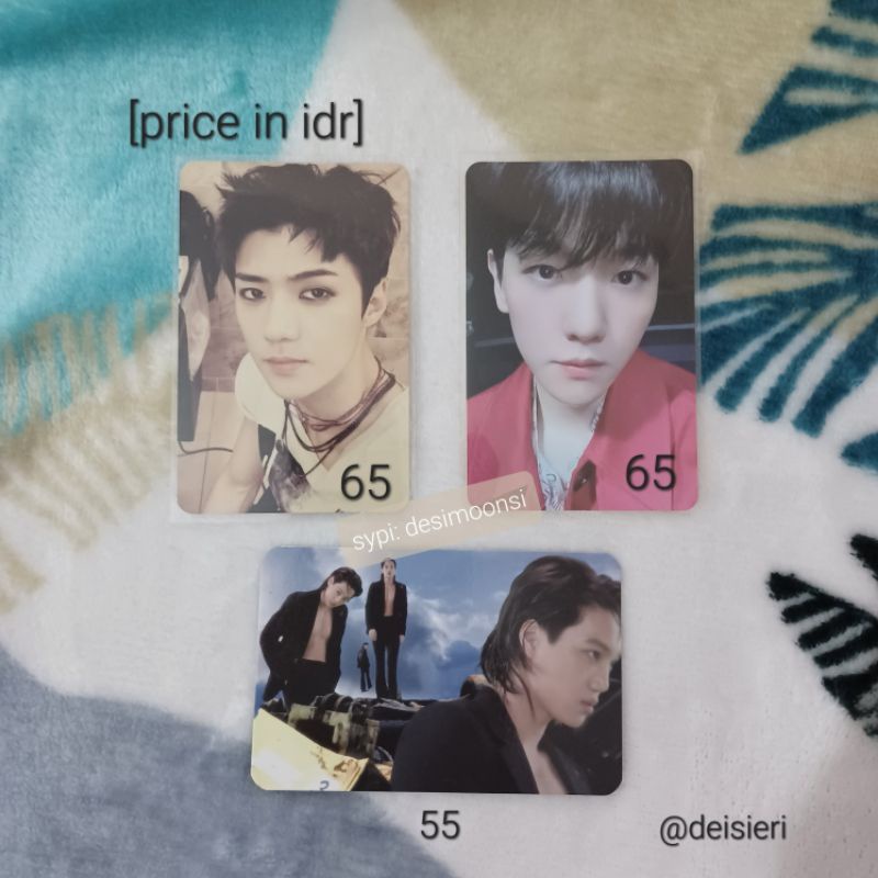 Wts bambi baekhyun, pc kai, pc sehun