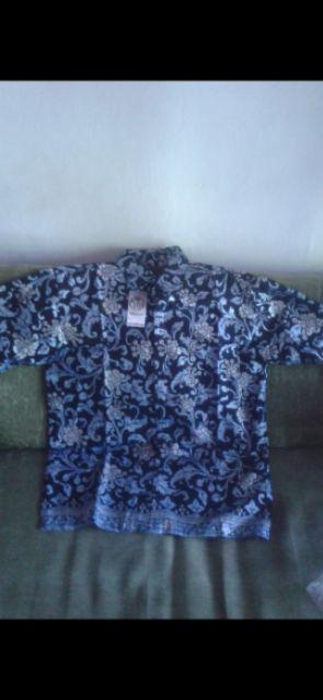 Prada Mutiara Kemeja Batik Lengan Pendek Reguler Size Ori Batik Pekalongan