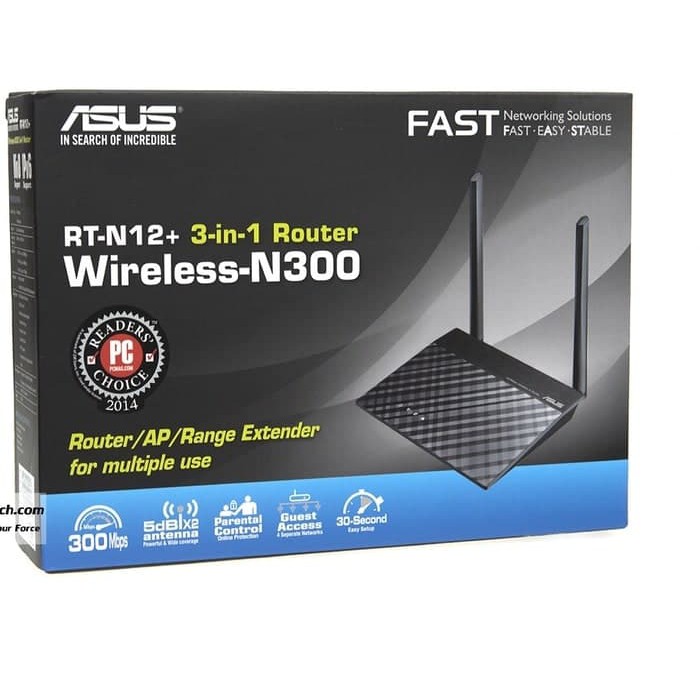 Networking ASUS Wireless-N Router - RT-N12+