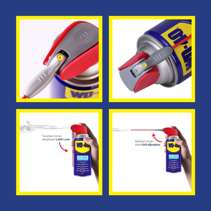 WD 40 Low Odour 300 ml Smart Straw Wd40 Low Odour 300ml SmartStraw