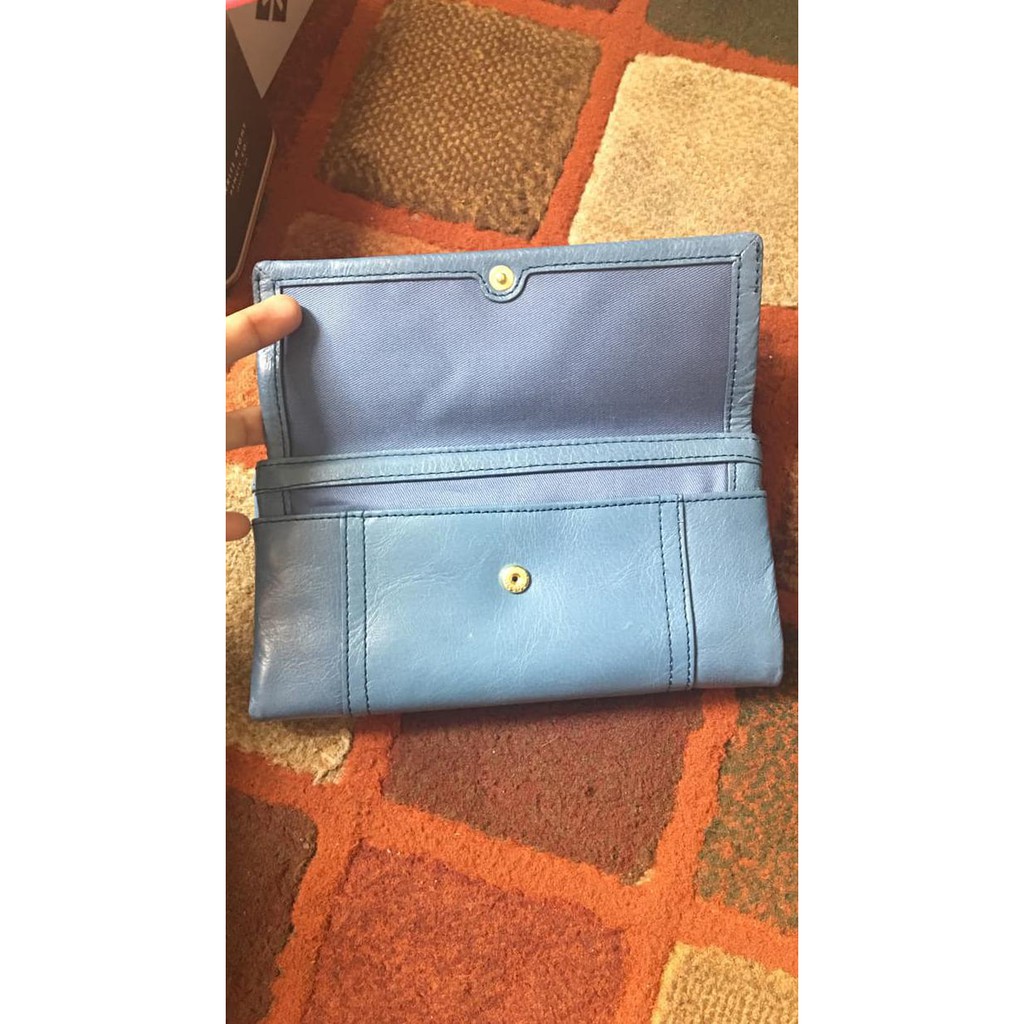 Fossil Ellis  Clutch Cornflower Wallet  R16 Keren