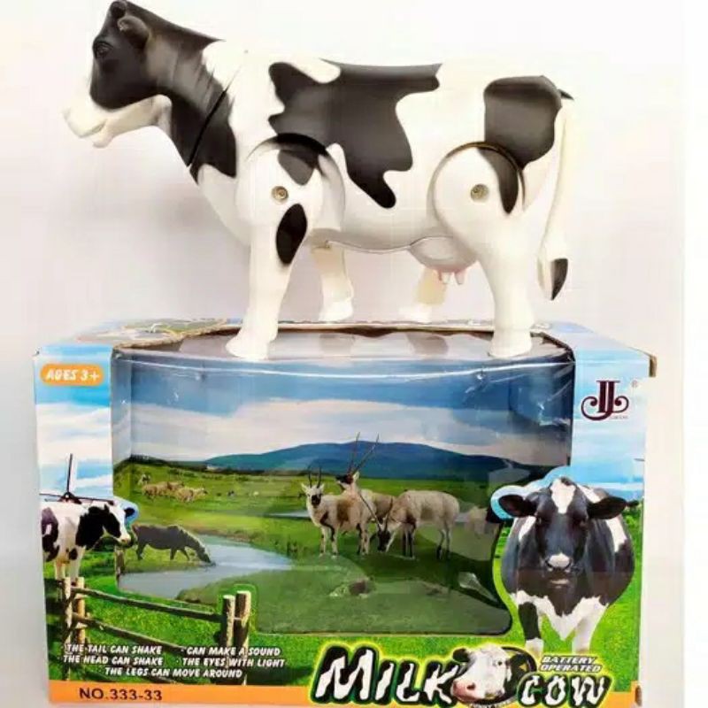 (IMPORT) MAINAN SAPI BATRAI JALAN SUARA HEWAN SAPI