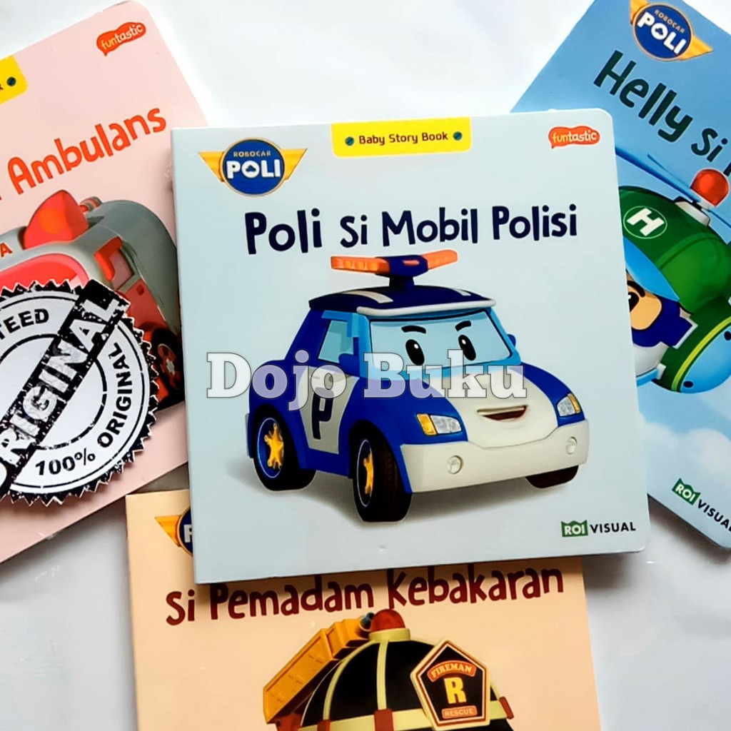 Seri Robocar Poli Baby Story Book by Roi Visual