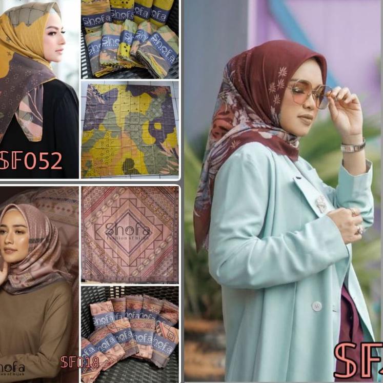 [STN.21My22ᴼ] hijab voal Segiempat motif denay kw by MM hijab NN hijab shofa hijab journey kw oslo h
