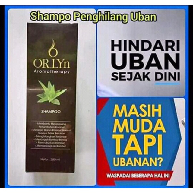 Orlyn Shampo Nasa Anti Uban Shopee Indonesia