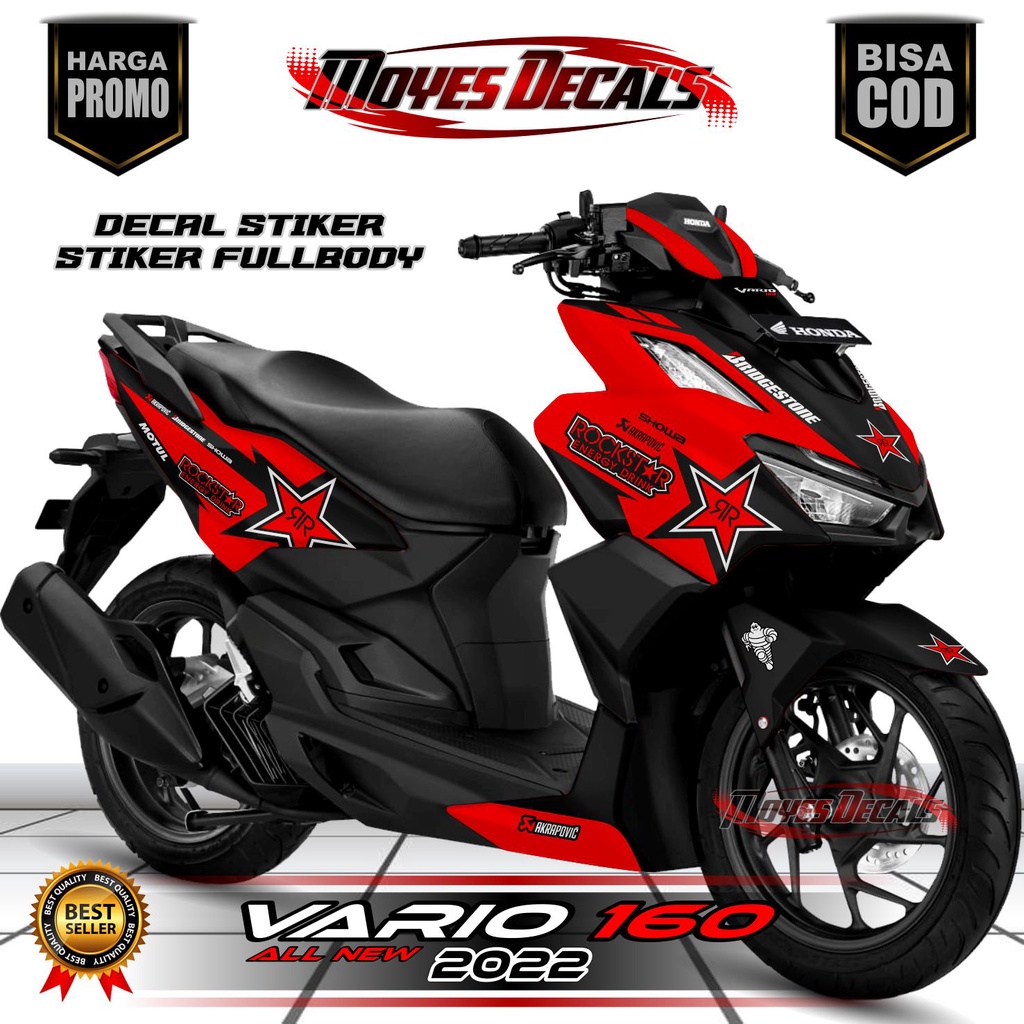 (COD) decal vario new 160 2022 stiker striping vario 160 stiker fullbody honda vario 160 stiker deca