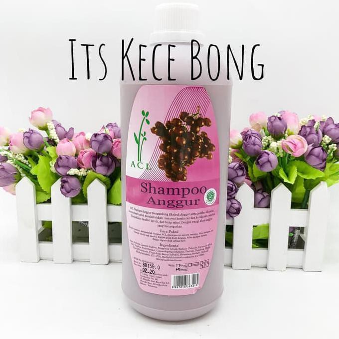 shampoo BOTOL ACL Shampoo Anggur 1000ml Aulia Citra Lestari