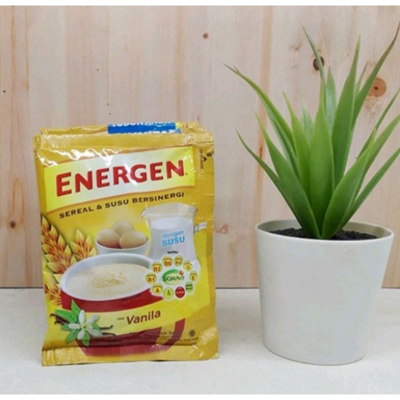 

Energen Sereal Susu Bersinergi Vanila Instan Kemasan Sachet 30 gr