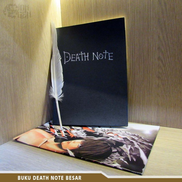 

[RESTOCK] Buku Death Note Besar Anime Death Note L Kira