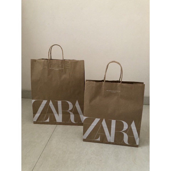 

paperbag/paper bag/tas kertas/bungkus kado/ZARA