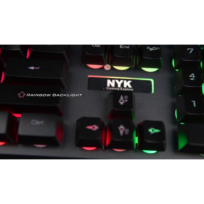 Keyboard Komputer Laptop Mechanical Gaming NYK KR-201 Gaming Keyboard Pc Laptop