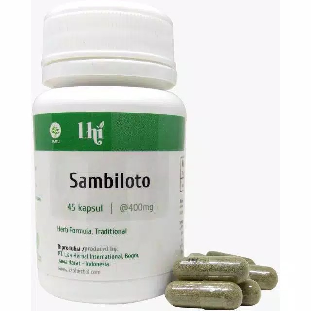 

Obat Diabetes Kapsul Herbal SAMBILOTO [100% Produk LIZA HERBAL] Isi 45 Kapsul