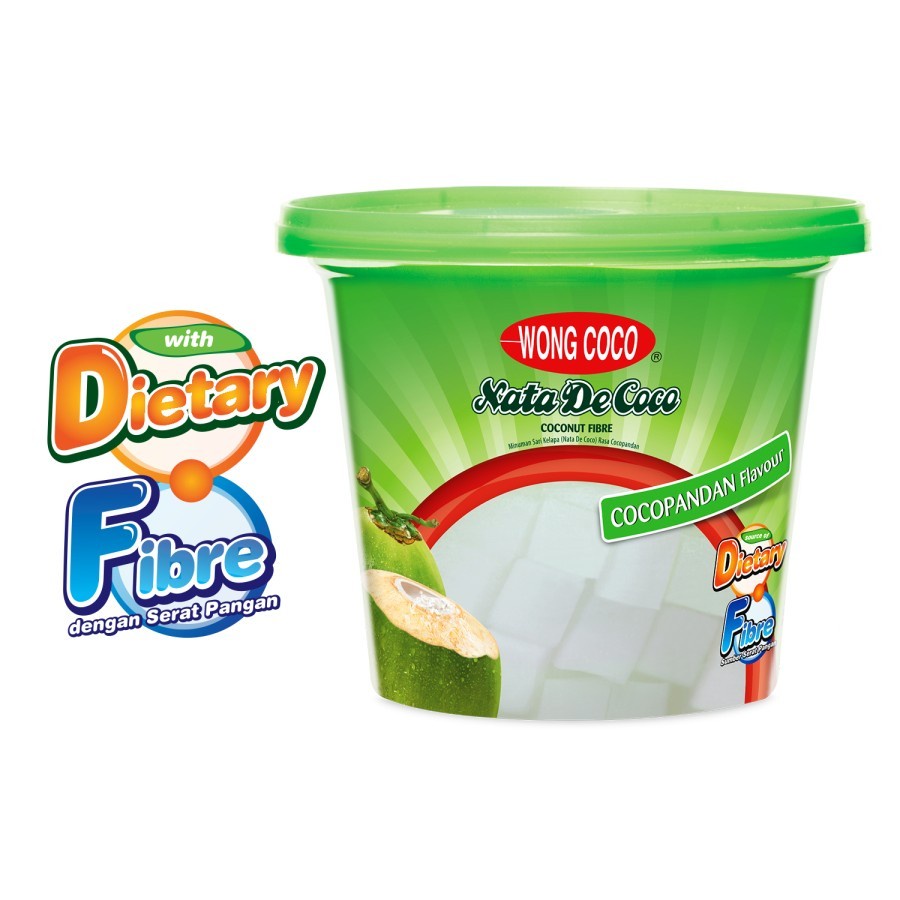 

WONG COCO NATA DE COCO CUBES RASA COCOPANDAN POT 1KG