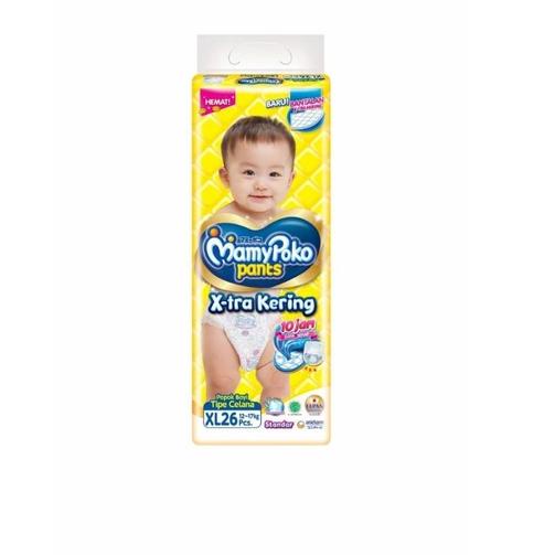 Oke Price.. Mamy Poko Mamypoko Pants X-tra Kering Popok Pampers Tipe Celana Dan New Born NBS S40 M34