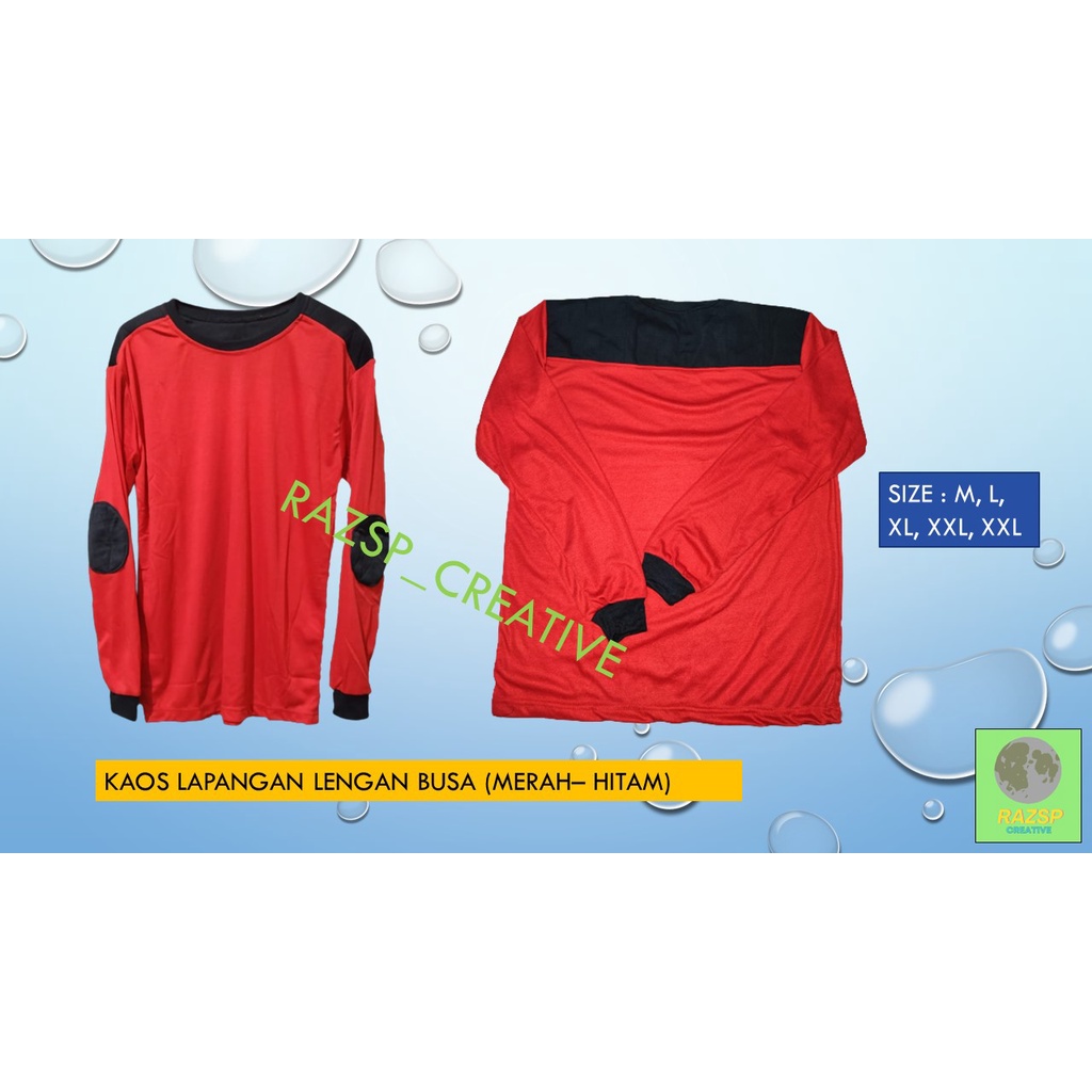 Kaos Lapangan Lengan Panjang | Kaos Training Lengan Panjang | Kaos Outdoor Lengan Panjang | Baju Osp