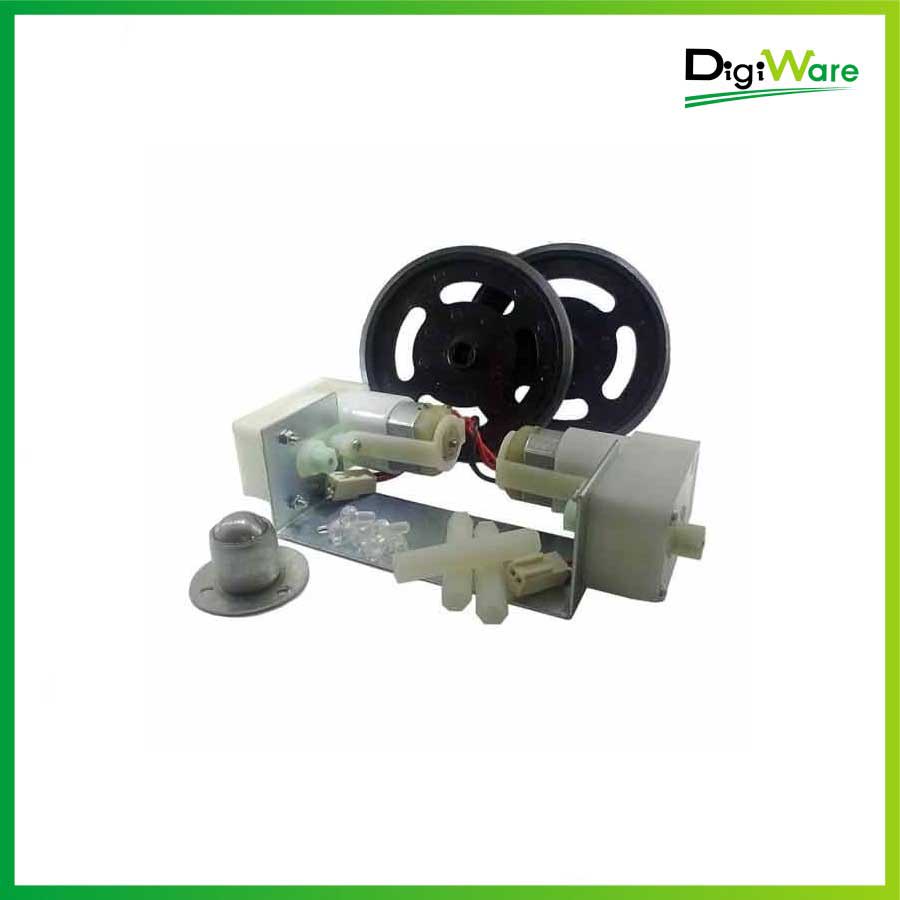 Motor DC Gearbox Metal Mini Wheel Set DT-ROBOT
