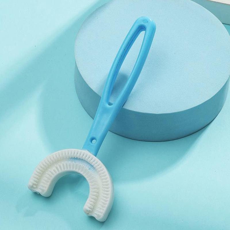 SIKAT GIGI ANAK BENTUK U BAHAN SILIKON - TOOTHBRUSH SILICON SIKAT GIGI BAYI - BC