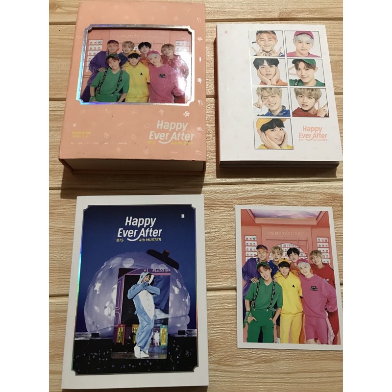 BTS MUSTER 4TH HAPPY EVER AFTER FULLSET MINUS PC