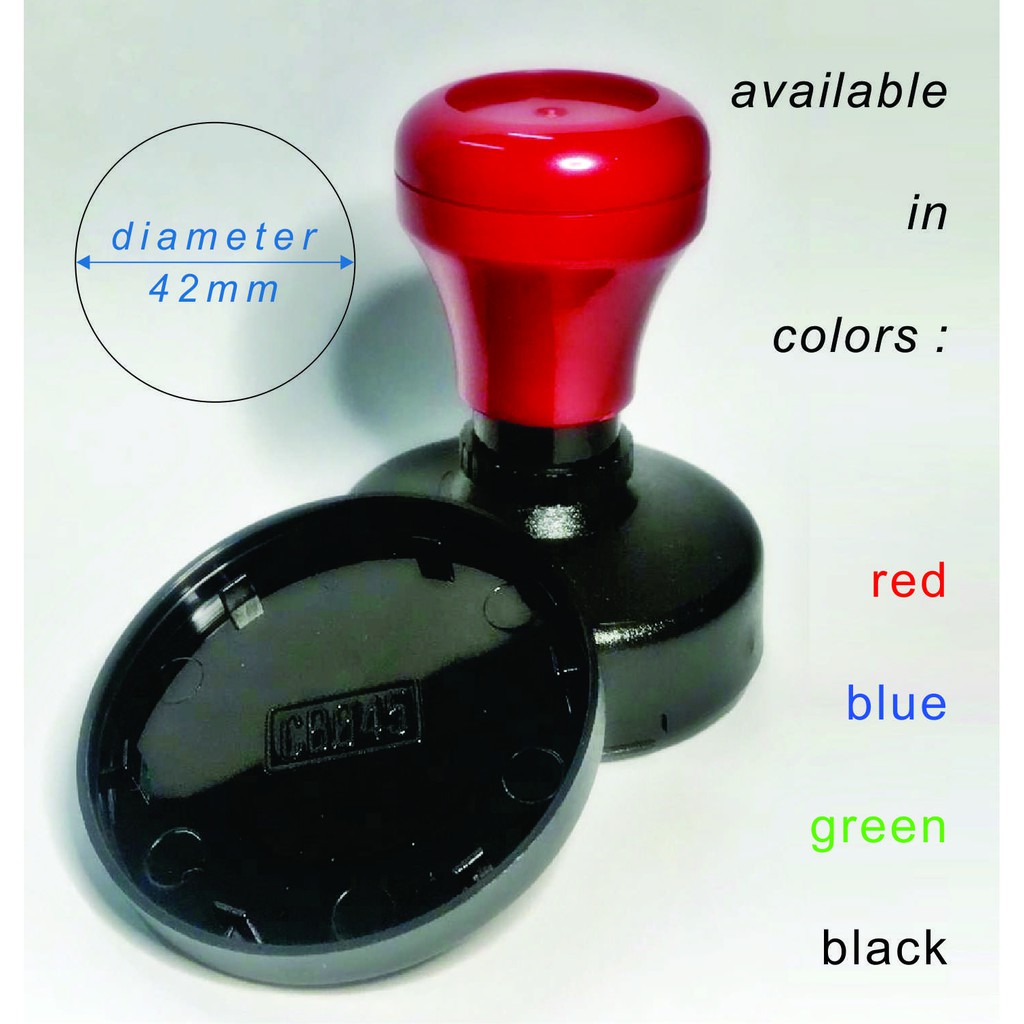 

[AUTO STAMP] CUSTOMIZED STAMP SIZE 45MM