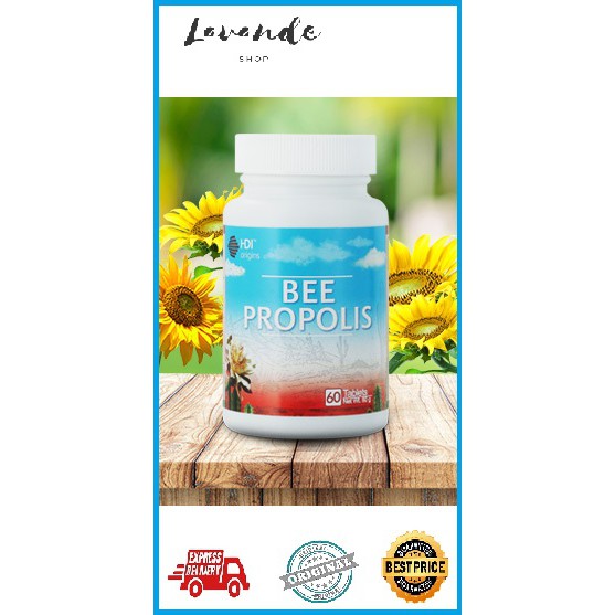 HDI BEE PROPOLIS 60T | SUPLEMEN & VITAMIN