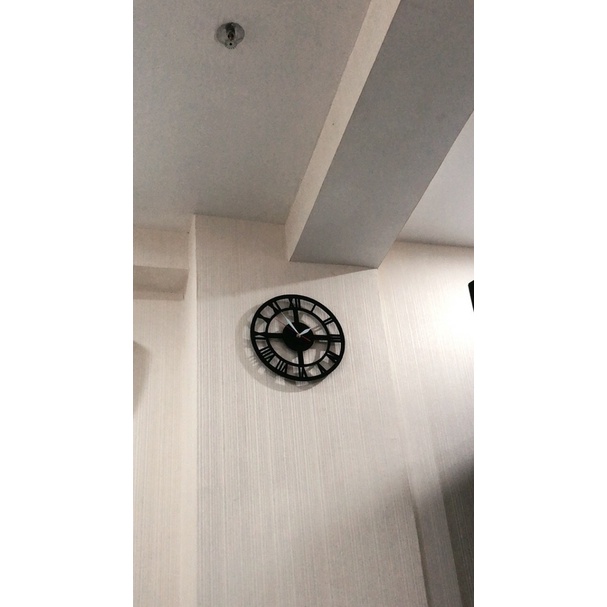 Jam dinding ukir unik kayu-7