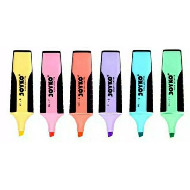 

Highlighter JOYKO Warna Pastel, Warna Neon dan Warna Baru