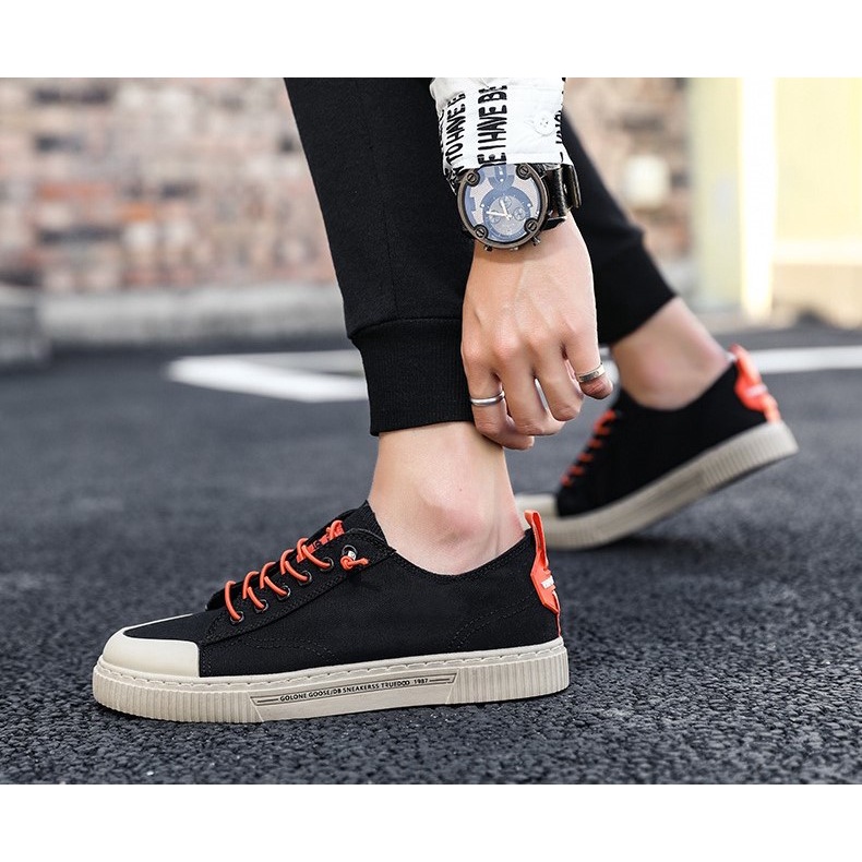 Nomad Sepatu Slip On Design Tali Fashion Impor Nyaman Keren Casual Shoes ConveneE S04