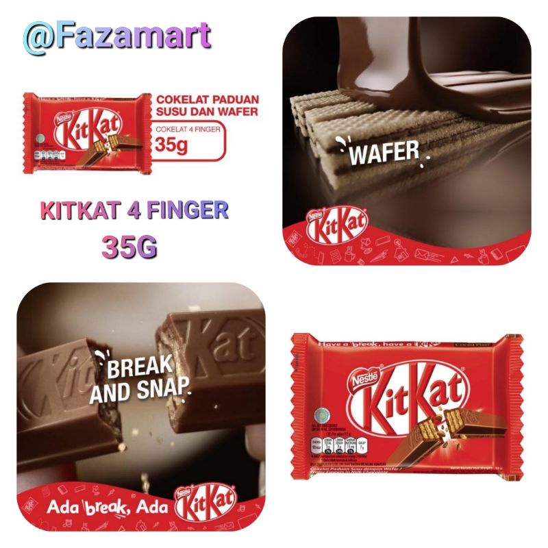 

Kitkat Original Chocolate 4F 35g