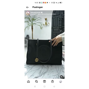 The Aaliya Tote Bag - Black